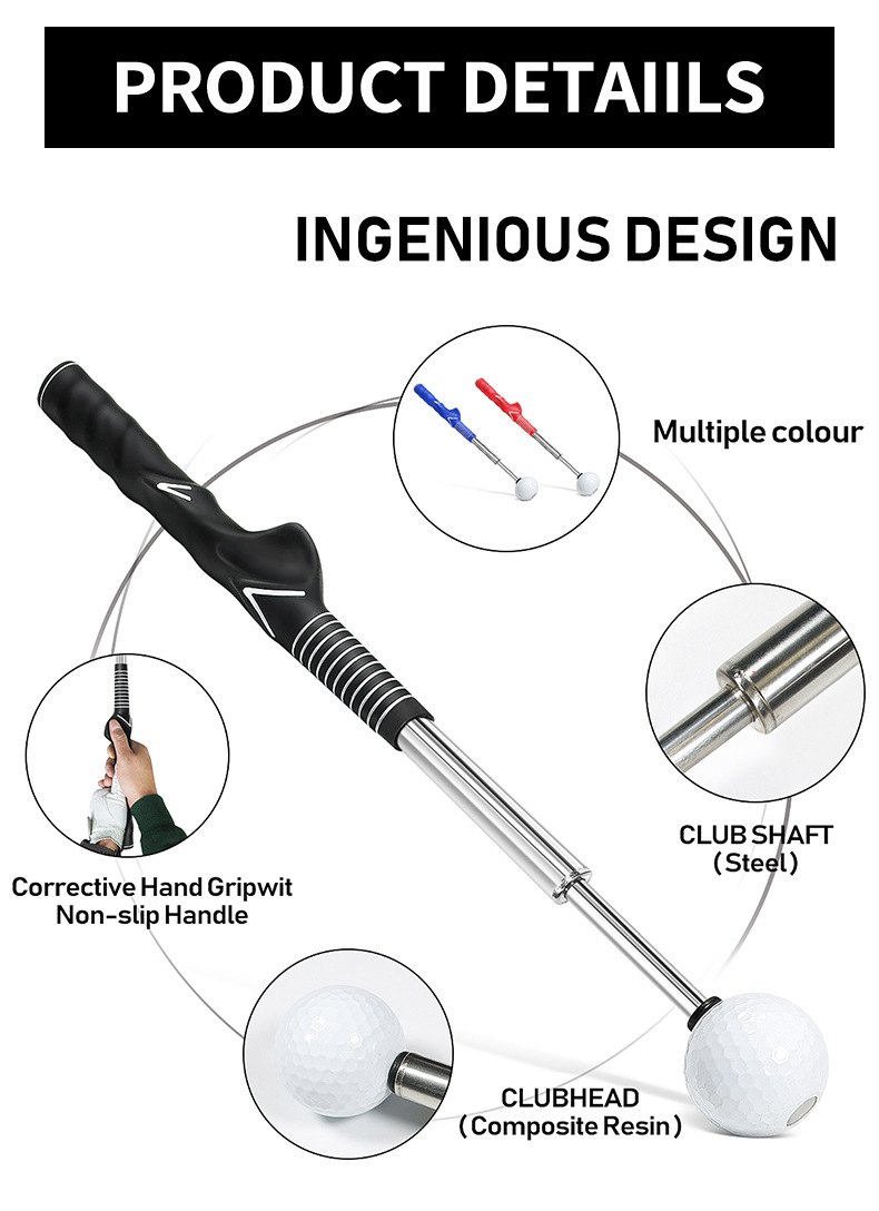 Teleskopowy trener golfa do ćw – Fishing Rod Telescopic recenzja i cena
