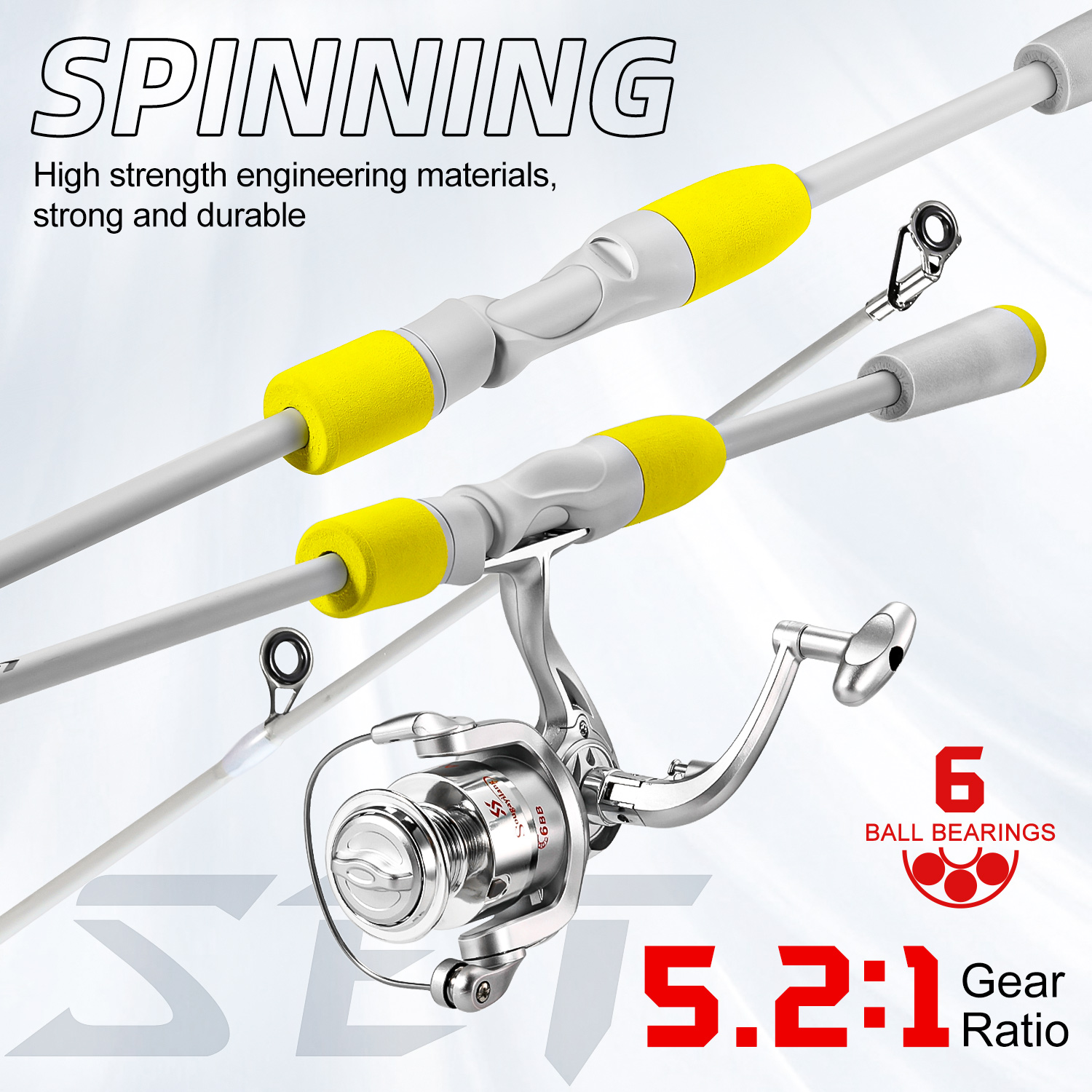 Zestaw wędkarski Sougayilang:  – Fishing Rod Combo recenzja i cena